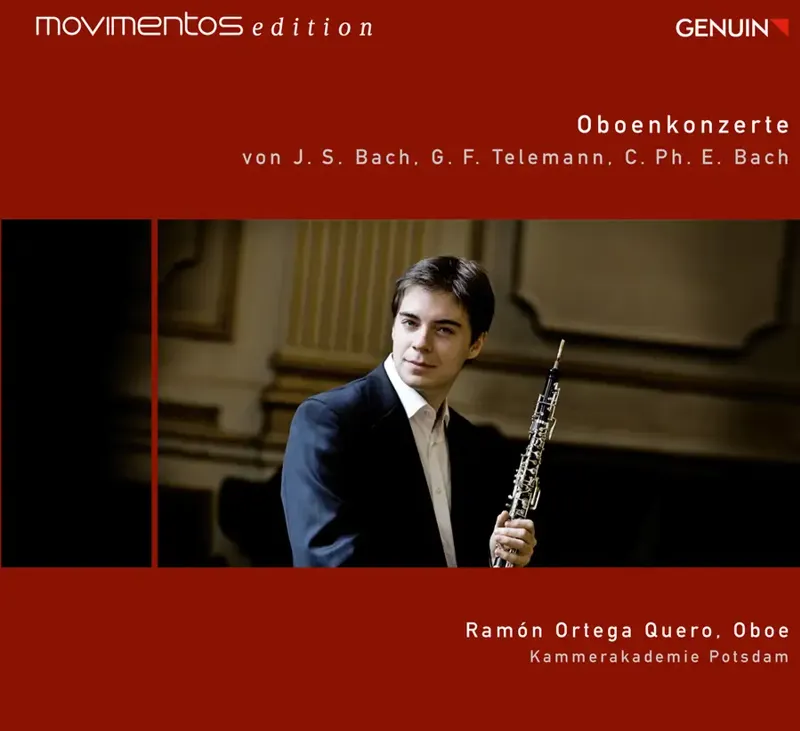 J.S. Bach, C.P.E. Bach and G. Ph. Telemann oboe concertos